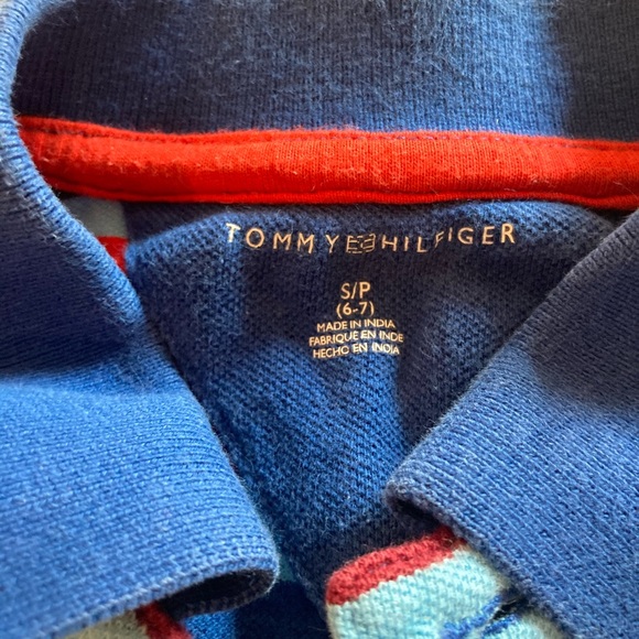 Tommy Hilfiger “Polo” type shirt for boys size 6-7 - Picture 2 of 3